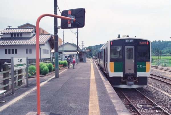 久留里駅のホーム